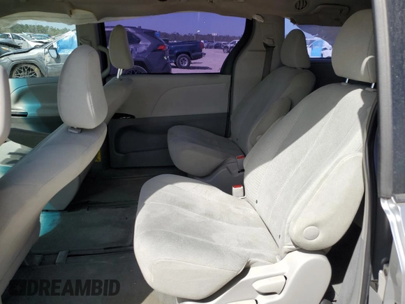 2012 Toyota Sienna with VIN 5TDKA3DC1CS012509, listed as a Copart auction lot 49906955 with 141,745 mi miles and Salvage Title. Bid and sale history available at DreamBid. Image 11.