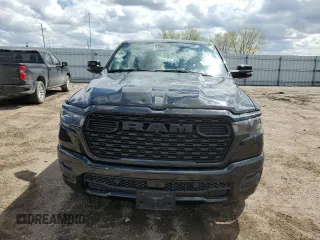 2025 Ram 1500 with VIN 1C6SRFBP5SN506206, listed as a Copart auction lot 55414155 with 5,892 mi miles and Salvage title. Bid and sale history available at DreamBid. Image 5.