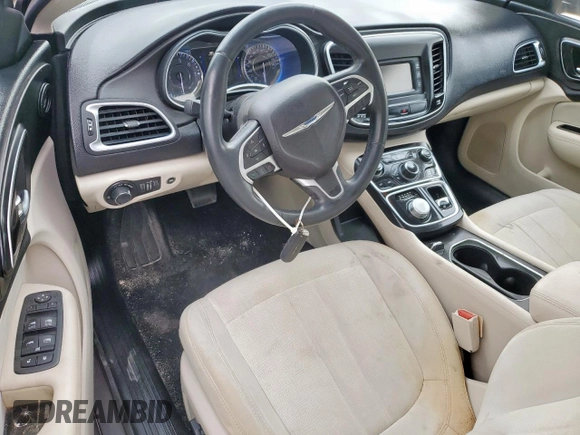 2015 Chrysler 200 Limited с VIN 1C3CCCAB5FN594946, выставлен на аукционе Copart как лот 66552845 с пробегом 59 431 миль миль и Списание • Salvage title. История ставок и продаж доступна на DreamBid. Изображение 8.