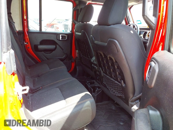 2021 Jeep Gladiator Mojave with VIN 1C6JJTEG6ML533927, listed as a IAAI auction lot 42056253 with 92,317 mi miles and . Bid and sale history available at DreamBid. Image 8.
