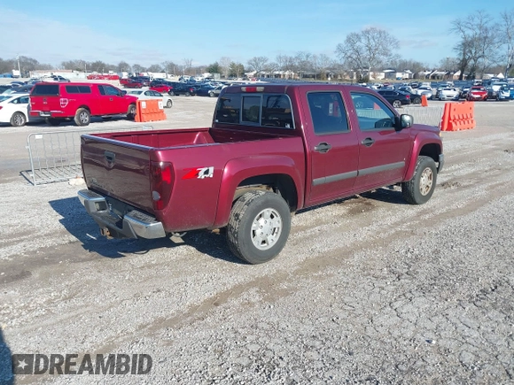2008 Chevrolet Colorado 2LT z VIN 1GCDT13E988177648, wystawiony jako IAAI lot #41595192 z przebiegiem 239 029 mil mil oraz . Historia ofert i sprzedaży dostępna na DreamBid. Obrazek 4.