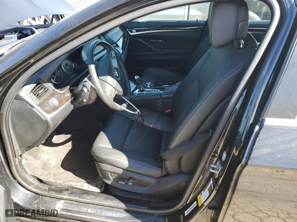 2012 BMW 5 Series 528i with VIN WBAXG5C5XCDW66128, listed as a Copart auction lot 48123575 with 0 mi miles and Clean Title. Bid and sale history available at carsss.com. Image 7.