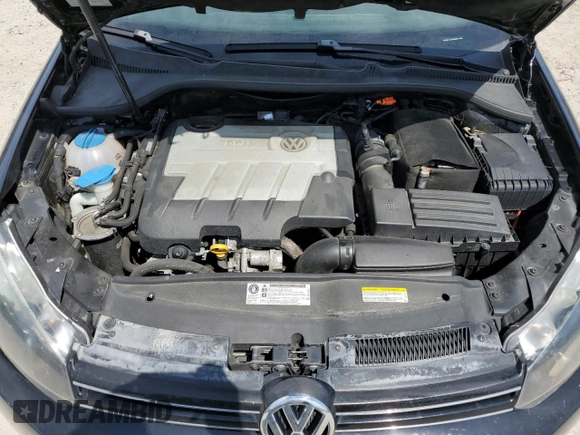 2014 Volkswagen Jetta TDI w/Sunroof z VIN 3VWPL7AJ4EM621796, wystawiony jako Copart lot #57605935 z przebiegiem 102 506 mil mil oraz Szkoda całkowita • Salvage title. Historia ofert i sprzedaży dostępna na DreamBid. Obrazek 11.