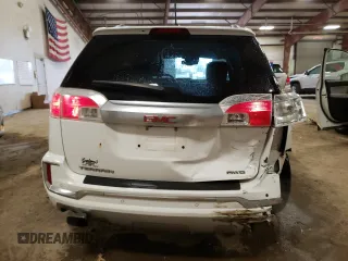 2016 GMC Terrain Denali z VIN 2GKFLVE37G6282953, wystawiony jako Copart lot #53158285 z przebiegiem 119 363 mil mil oraz Czysty tytuł • Clean title. Historia ofert i sprzedaży dostępna na DreamBid. Obrazek 6.