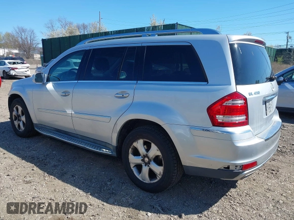 2010 Mercedes-Benz GL 450 with VIN 4JGBF7BE6AA589281, listed as a IAAI auction lot 42055449 with 192,070 mi miles and . Bid and sale history available at DreamBid. Image 3.
