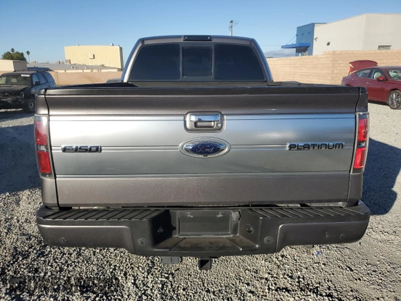 2009 Ford F-150 XL with VIN 1FTPW14V39FB05831, listed as a Copart auction lot 85943924 with 133,893 mi miles and Salvage title. Bid and sale history available at DreamBid. Image 6.