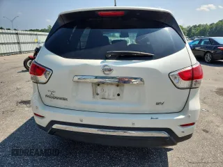 2016 Nissan Pathfinder S with VIN 5N1AR2MN8GC661680, listed as a Copart auction lot 59796815 with 162,104 mi miles and Salvage title. Bid and sale history available at DreamBid. Image 6.