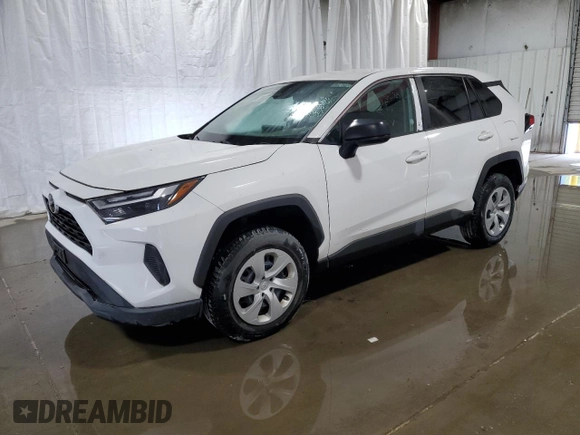 2023 Toyota RAV4 LE with VIN 2T3F1RFV8PC360087, listed as a Copart auction lot 60026995 with 23,337 mi miles and Non repairable. Bid and sale history available at DreamBid. Image 1.