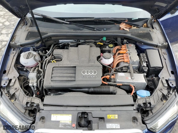 2016 Audi A3 e-tron Premium with VIN WAUUPBFF1GA063758, listed as a Copart auction lot 88456045 with 29,437 mi miles and Salvage Title. Bid and sale history available at carsss.com. Image 11.
