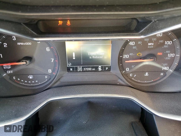 2021 Chevrolet TrailBlazer LT with VIN KL79MRSL4MB115103, listed as a Copart auction lot 68345732 with 37,090 mi miles. Bid and sale history available at carsss.com. Image 9.
