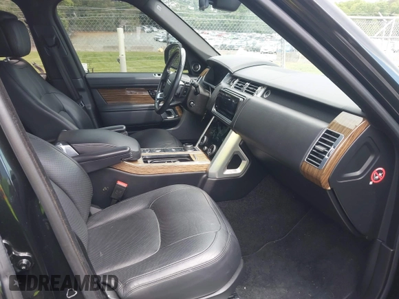 2019 Land Rover Range Rover HSE z VIN SALGS2SVXKA516370, wystawiony jako IAAI lot #42186935 z przebiegiem 76 562 mil mil oraz . Historia ofert i sprzedaży dostępna na DreamBid. Obrazek 5.