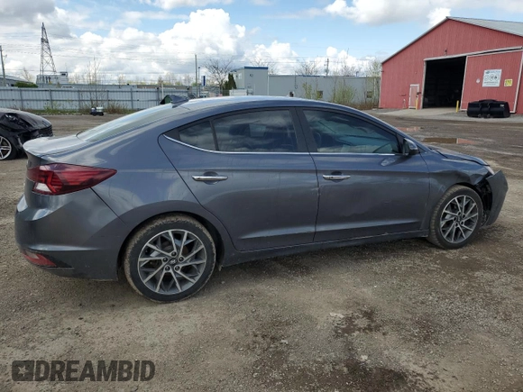 2020 Hyundai Elantra SEL z VIN KMHD84LF1LU921637, wystawiony jako Copart lot #55650965 z przebiegiem 268 315 mil mil oraz Szkoda całkowita • Salvage title. Historia ofert i sprzedaży dostępna na DreamBid. Obrazek 3.