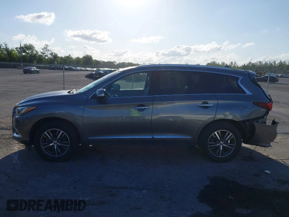 2017 Infiniti QX60 with VIN 5N1DL0MN0HC518047, listed as a IAAI auction lot 42064816 with 79,881 mi miles. Bid and sale history available at carsss.com. Image 15.