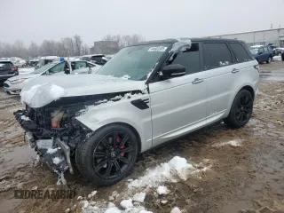 2020 Land Rover Range Rover Sport HST with VIN SALWS2RU3LA707803, listed as a Copart auction lot 44803305 with 0 mi miles and Salvage Title. Bid and sale history available at carsss.com. Image 1.