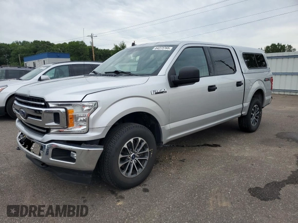 2019 Ford F-150 XL with VIN 1FTEW1E54KFA20203, listed as a Copart auction lot 64373765 with 79,550 mi miles and Salvage title. Bid and sale history available at DreamBid. Image 1.