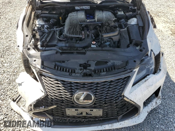 2024 Lexus RC with VIN JTHAP5BC3R5008936, listed as a Copart auction lot 60244375 with 39,857 mi miles and Salvage title. Bid and sale history available at DreamBid. Image 11.