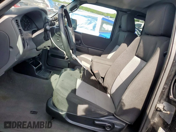 2010 Ford Ranger XLT with VIN 1FTKR4EE2APA16025, listed as a Copart auction lot 62127645 with 131,537 mi miles and Salvage title. Bid and sale history available at DreamBid. Image 7.
