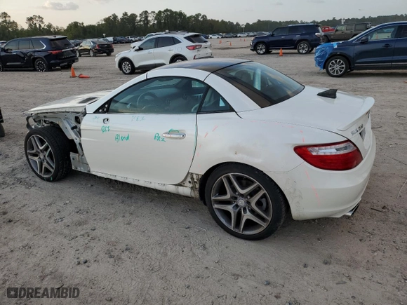 2013 Mercedes-Benz SLK-Class SLK 250 with VIN WDDPK4HA4DF064757, listed as a Copart auction lot 79703984 with NaN miles and Salvage Title. Bid and sale history available at carsss.com. Image 2.