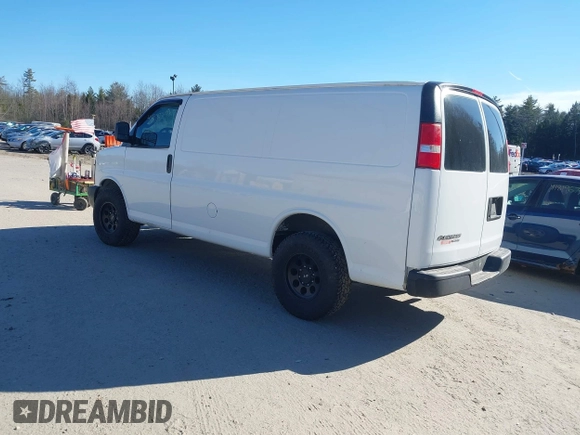 2016 Chevrolet Express Cargo with VIN 1GCWGAFF7G1280009, listed as a IAAI auction lot 41908291 with 148,798 mi miles and . Bid and sale history available at DreamBid. Image 3.