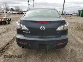 2013 Mazda 3 i SV with VIN JM1BL1TFXD1765660, listed as a Copart auction lot 51045195 with 161,749 mi miles and Salvage Title. Bid and sale history available at DreamBid. Image 6.
