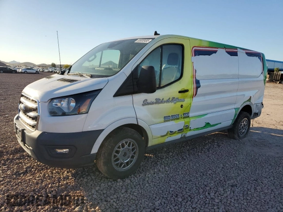 2020 Ford Transit Cargo with VIN 1FTYE1Y8XLKB43776, listed as a Copart auction lot 55830485 with 65,396 mi miles and Salvage title. Bid and sale history available at DreamBid. Image 1.