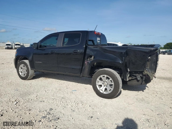 2022 Chevrolet Colorado 2WD LT with VIN 1GCGSCEA1N1252207, listed as a Copart auction lot 73583914 with 35,794 mi miles and Non Repairable. Bid and sale history available at carsss.com. Image 2.