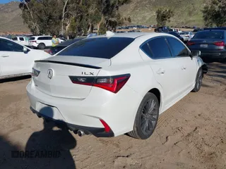 2021 Acura ILX w/Premium/A-SPEC Package with VIN 19UDE2F80MA002540, listed as a IAAI auction lot 41632288 with 61,884 mi miles. Bid and sale history available at carsss.com. Image 4.