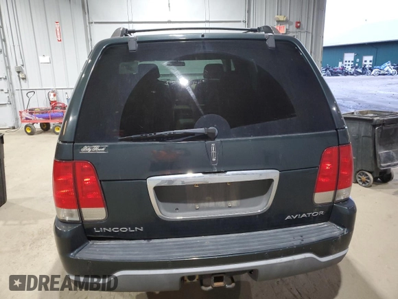 2003 Lincoln Aviator Premium with VIN 5LMEU78H83ZJ24698, listed as a Copart auction lot 82414994 with Not provided miles and Salvage title. Bid and sale history available at DreamBid. Image 6.