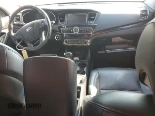 2014 Kia Cadenza Premium with VIN KNALN4D71E5133791, listed as a Copart auction lot 66783294 with 0 mi miles and Salvage Title. Bid and sale history available at carsss.com. Image 8.