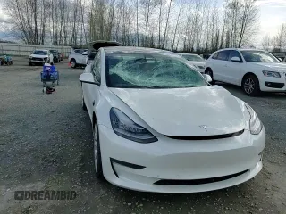 2021 Tesla Model 3 Standard Range Plus with VIN 5YJ3E1EA0MF861546, listed as a Copart auction lot 51014875 with 43,011 mi miles and Salvage Title. Bid and sale history available at DreamBid. Image 11.