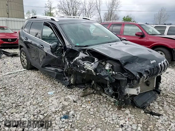 2018 Jeep Cherokee Latitude Plus with VIN 1C4PJMLX6JD618977, listed as a Copart auction lot 55198855 with 186,373 mi miles and Clean Title. Bid and sale history available at DreamBid. Image 15.