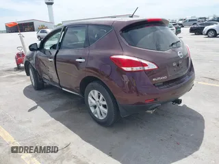 2014 Nissan Murano SV z VIN JN8AZ1MUXEW409371, wystawiony jako IAAI lot #42261526 z przebiegiem 150 020 mil mil oraz . Historia ofert i sprzedaży dostępna na DreamBid. Obrazek 3.