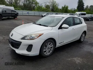 2013 Mazda 3 i Touring with VIN JM1BL1LP3D1758235, listed as a Copart auction lot 55640605 with 111,717 mi miles and Salvage title. Bid and sale history available at DreamBid. Image 1.