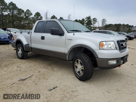 2005 Ford F-150 XLT z VIN 1FTPX04565KC60916, wystawiony jako Copart lot #89149785 z przebiegiem 114 162 mil mil oraz Czysty tytuł • Clean title. Historia ofert i sprzedaży dostępna na DreamBid. Obrazek 4.