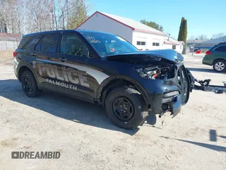 2023 Ford Police Interceptor Utility z VIN 1FM5K8AW0PNA04947, wystawiony jako IAAI lot #41942825 z przebiegiem 37 121 mil mil oraz . Historia ofert i sprzedaży dostępna na DreamBid. Obrazek 1.