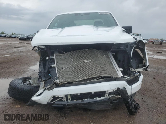2023 Ford F-150 XL with VIN 1FTEX1EP9PKG19692, listed as a Copart auction lot 55989675 with 26,778 mi miles and Salvage title. Bid and sale history available at DreamBid. Image 5.