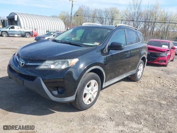 2013 Toyota RAV4 LE with VIN 2T3ZFREV4DW013382, listed as a IAAI auction lot 42090223 with 216,329 mi miles. Bid and sale history available at carsss.com. Image 2.