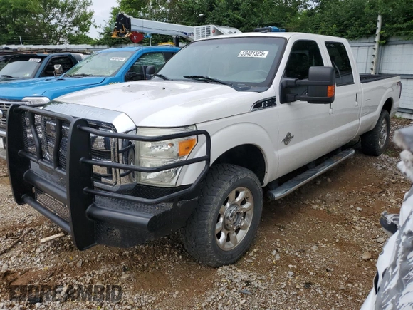2012 Ford F-350 XL with VIN 1FT8W3BT8CEC48966, listed as a Copart auction lot 59481525 with 181,923 mi miles and Salvage title. Bid and sale history available at DreamBid. Image 1.