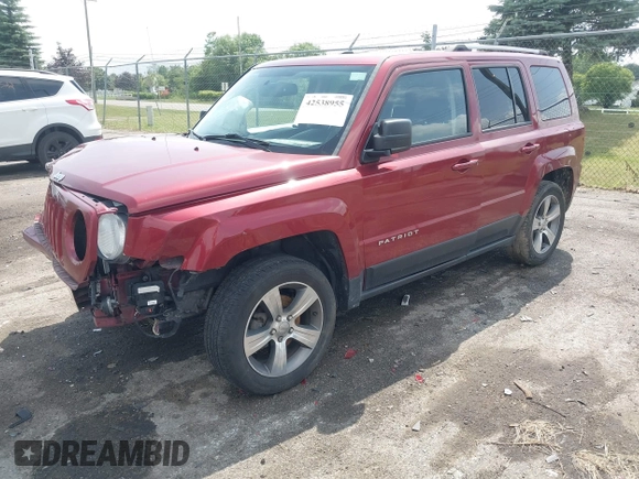 2017 Jeep Patriot High Altitude with VIN 1C4NJPFA6HD132065, listed as a IAAI auction lot 42538955 with 96,675 mi miles and . Bid and sale history available at DreamBid. Image 17.