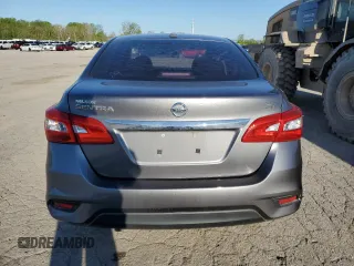 2018 Nissan Sentra SV with VIN 3N1AB7AP4JL652971, listed as a Copart auction lot 50880354 with 53,627 mi miles and Salvage Title. Bid and sale history available at carsss.com. Image 6.