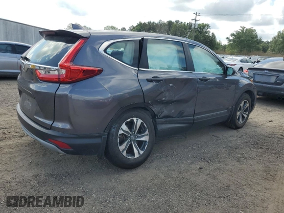 2019 Honda CR-V LX with VIN 2HKRW5H30KH409333, listed as a Copart auction lot 54892655 with 47,444 mi miles and Salvage Title. Bid and sale history available at DreamBid. Image 3.