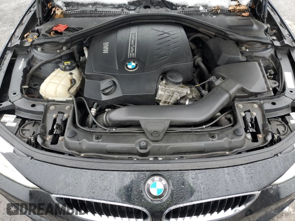 2014 BMW 4 Series 435i with VIN WBA3R1C51EK192909, listed as a Copart auction lot 44700155 with 104,506 mi miles and Salvage Title. Bid and sale history available at carsss.com. Image 11.
