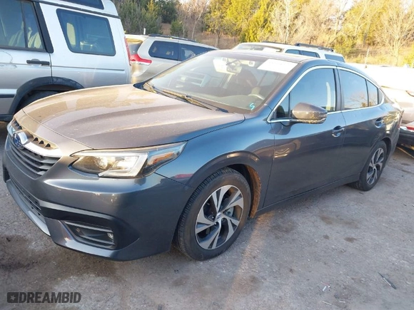2021 Subaru Legacy Premium with VIN 4S3BWAF69M3015271, listed as a IAAI auction lot 41104272 with 27155 miles. Bid and sale history available at carsss.com. Image 2.