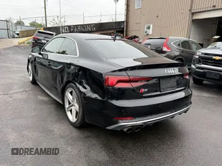 2018 Audi S5 Premium Plus with VIN WAUP4AF59JA077177, listed as a IAAI auction lot 42218794 with 86,654 mi miles and . Bid and sale history available at DreamBid. Image 3.