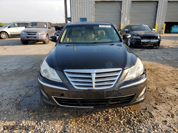 2013 Hyundai Genesis 3.8L with VIN KMHGC4DD7DU244426, listed as a Copart auction lot 52428975 with 138,692 mi miles and Salvage Title. Bid and sale history available at carsss.com. Image 5.