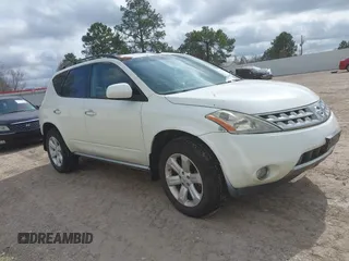 2007 Nissan Murano SL with VIN JN8AZ08T87W519155, listed as a IAAI auction lot 41504877 with 128,093 mi miles and . Bid and sale history available at carsss.com. Image 1.