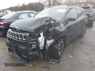 2023 Jeep Compass Limited with VIN 3C4NJDCN8PT512863, listed as a IAAI auction lot 41197075 with 29,216 mi miles and . Bid and sale history available at DreamBid. Image 18.