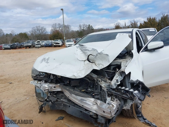 2018 Acura TLX w/Advance Pkg with VIN 19UUB2F76JA002621, listed as a IAAI auction lot 41706667 with 95,655 mi miles. Bid and sale history available at carsss.com. Image 12.