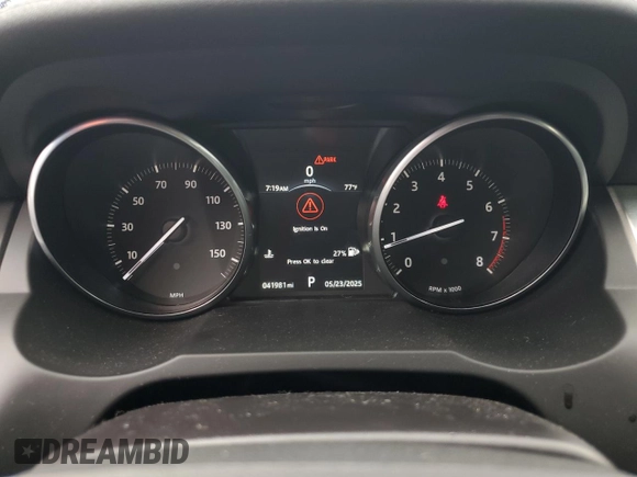 2017 Land Rover Range Rover Evoque SE with VIN SALVP2BGXHH183520, listed as a Copart auction lot 58731525 with 41,981 mi miles and Salvage title. Bid and sale history available at DreamBid. Image 9.