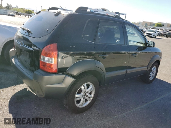 2007 Hyundai Tucson SE with VIN KM8JN12D87U634120, listed as a Copart auction lot 68284734 with 141,429 mi miles and Salvage Title. Bid and sale history available at carsss.com. Image 3.